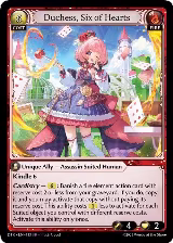 Duchess, Six of Hearts (113) — card price