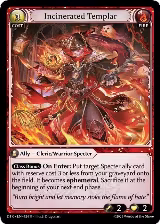 Incinerated Templar (124) — card price