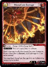 Manaflare Barrage (127) — card price
