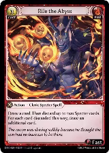 Rile the Abyss (132) — card price