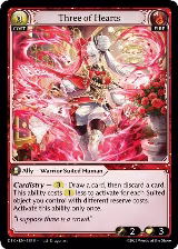 Three of Hearts (138) — card price