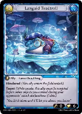 Languid Toadtroll (153) — card price