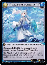 Lily, Marine Castellan (154), Distorted Reflections — Grand Archive card price