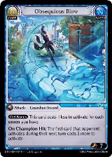 Obsequious Blow (157) — card price