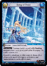Song of Frost (163) — card price