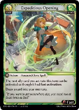 Expeditious Opening (176) — card price