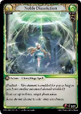 Noble Dissolution (181) — card price