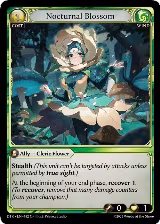 Nocturnal Blossom (182) — card price