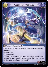 Cometary Vantage (201), Distorted Reflections — Grand Archive card price