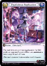 Duplicitous Replication (208) — card price