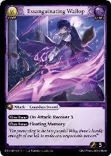Exsanguinating Wallop (211) — card price
