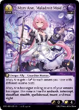 Mary Ann, Maladroit Maid (215) — card price