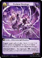 Profane Bindings (217) — card price
