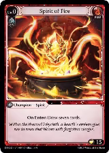 Spirit of Fire (1) — card price