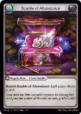 Bauble of Abundance (9) — card price