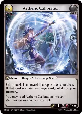 Aetheric Calibration (23) — card price