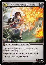 Overpowering Defense (31) — card price