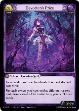 Devotion's Price (55) — card price