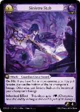 Sinistre Stab (59) — card price