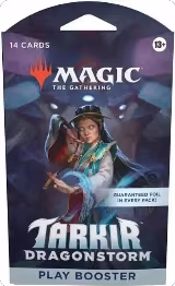 Tarkir: Dragonstorm - Sleeved Play Booster Pack, Tarkir: Dragonstorm — Magic card price
