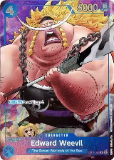 Edward Weevil (Seven Warlords of the Sea Binder Set) (EB01-023), One Piece Promotion Cards — One Piece card price