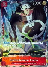 Bartholomew Kuma (Seven Warlords of the Sea Binder Set) (OP05-011), One Piece Promotion Cards — One Piece card price