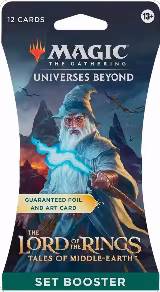 Universes Beyond: The Lord of the Rings: Tales of Middle-earth - Sleeved Set Booster Pack, Universes Beyond: The Lord of the Rings: Tales of Middle-earth — Magic card price