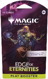 Edge of Eternities - Sleeved Play Booster Pack, Edge of Eternities — Magic card price