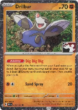 Drilbur - 085/162 (Cosmos Holo) (085/162), Prize Pack Series Cards — Pokémon card price