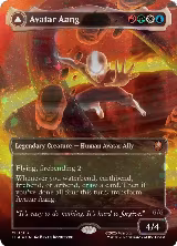Avatar Aang (Raised Foil) — one of the most expensive Magic cards