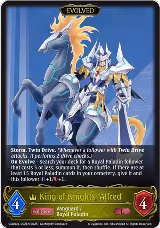 King of Knights, Alfred (CSD03a-002EN) — card price