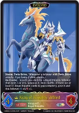 King of Knights, Alfred (SL) (CSD03a-SL02EN) — card price