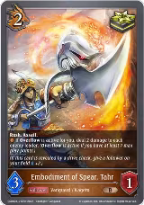 Embodiment of Spear, Tahr (CSD03b-012EN) — card price