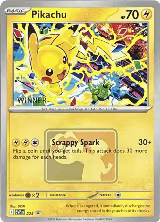 Pikachu - 225 (World Championship 2025) [Winner] (225) — card price