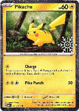 Pikachu - 025/165 (Holiday Calendar) (025/165), Miscellaneous Cards & Products — Pokémon card price