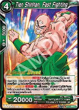 Tien Shinhan, Fast Fighting (BT28-064) — card price