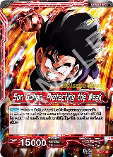 Son Gohan // Son Gohan, Protecting the Weak (BT28-001) — card price