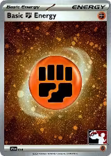 Basic Fighting Energy - 014 (Cosmos Holo) (014), Prize Pack Series Cards — Pokémon card price