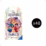 Disney Lorcana: Fabled Sleeved Booster Pack Case, Fabled — Lorcana sealed product price