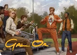 Flash Thompson, Spider-Fan Art Card (Gold-Stamped Signature) (1) — card price