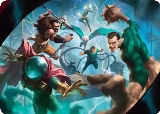 Behold the Sinister Six! Art Card (7/54) (7) — card price