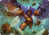Swarm, Being of Bees Art Card (11) — card price