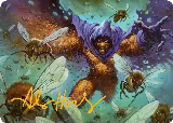 Swarm, Being of Bees Art Card (Gold-Stamped Signature) (11) — card price