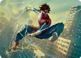 Spider-Man India Art Card (Gold-Stamped Signature) (31) — card price