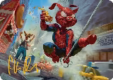 Spider-Ham, Peter Porker Art Card (Gold-Stamped Signature) (19) — card price