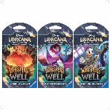 Disney Lorcana: Whispers in the Well Sleeved Booster Pack Art Bundle [Set of 3], Whispers in the Well — Lorcana card price