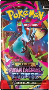 Phantasmal Flames Booster Pack, Phantasmal Flames — Pokémon card price