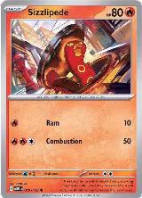 Sizzlipede (029/132) — card price