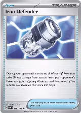 Iron Defender (118/132) — card price