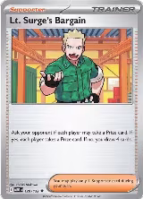 Lt. Surge's Bargain - 120/132 (120/132) — card price